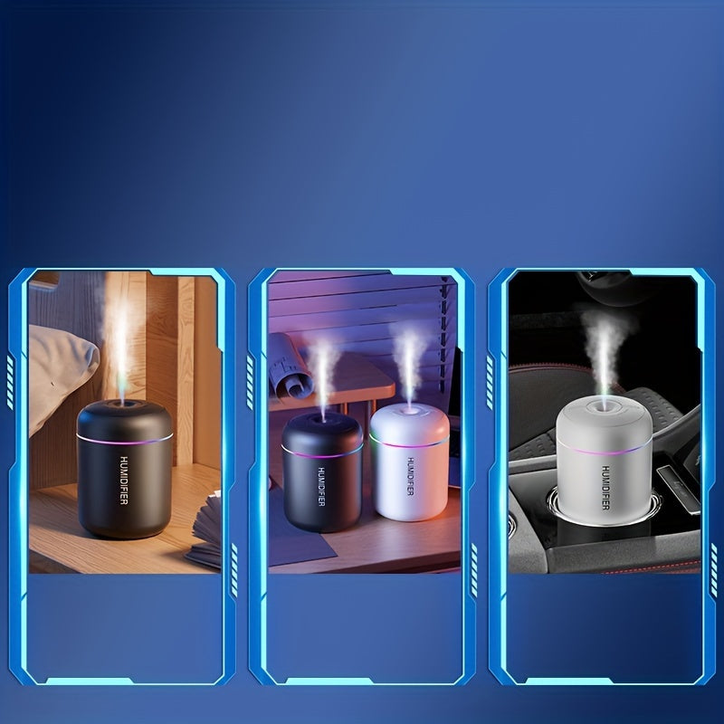 Мини-увлажнитель, красочная атмосферная лампа, большой объем, настольный кондиционер
