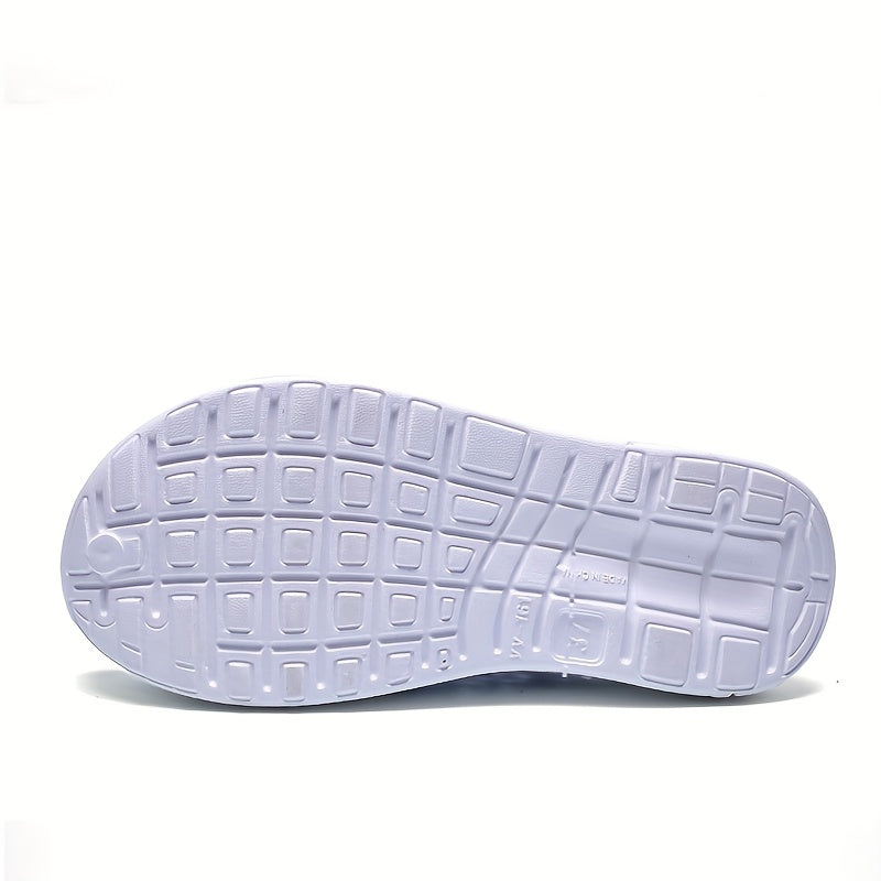 Women's Slip-On Garden Shoes with Floral Print Lightweight EVA