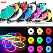 12V LED Neon Flexible Strip Light 5 Meter Indoor Outdoor Advertising Sign Ambient Lighting
