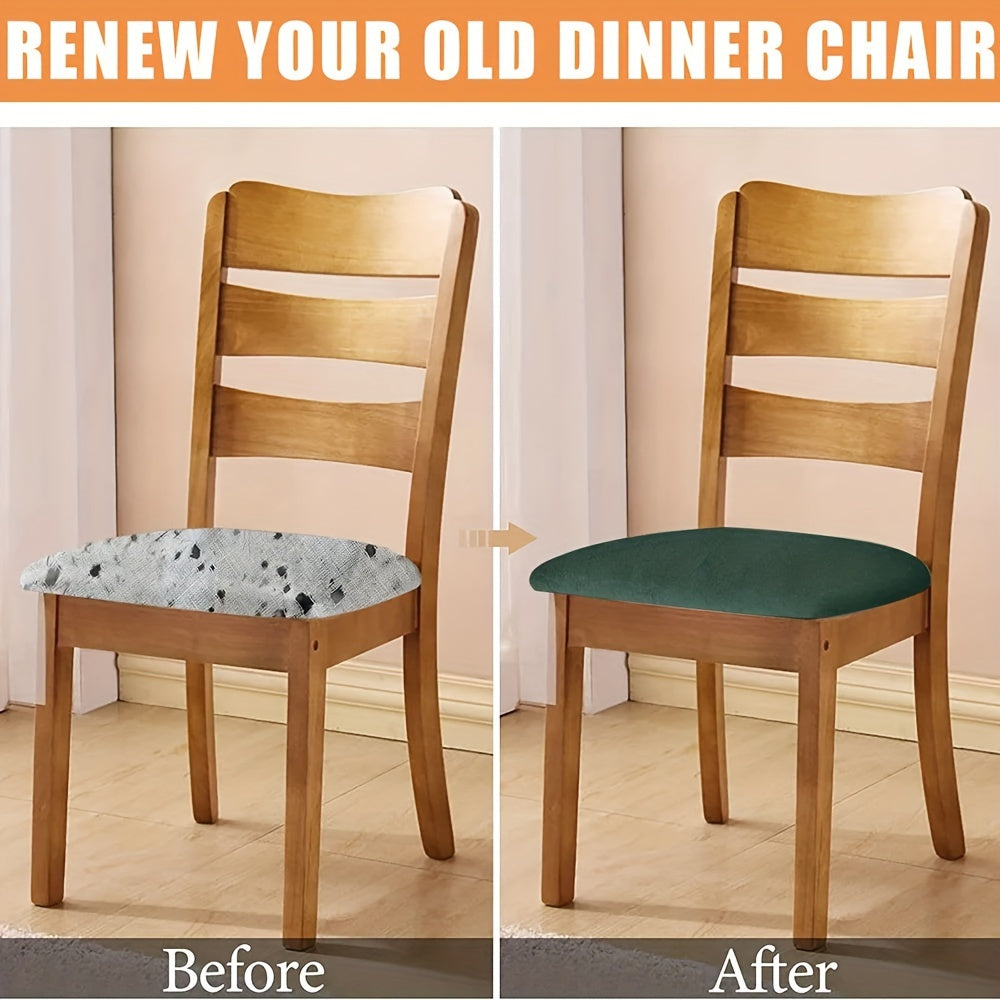 Розовая бархатная накидка на кресло для вращающихся и офисных кресел Современный домашний декор