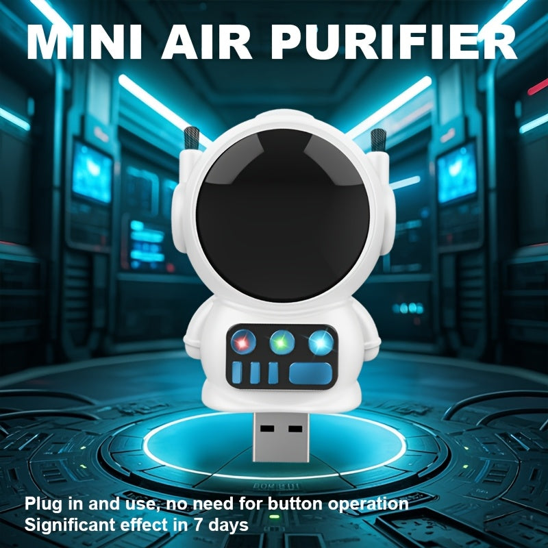 Мини-очиститель воздуха портативный USB для дома и автомобиля автофильтрация
