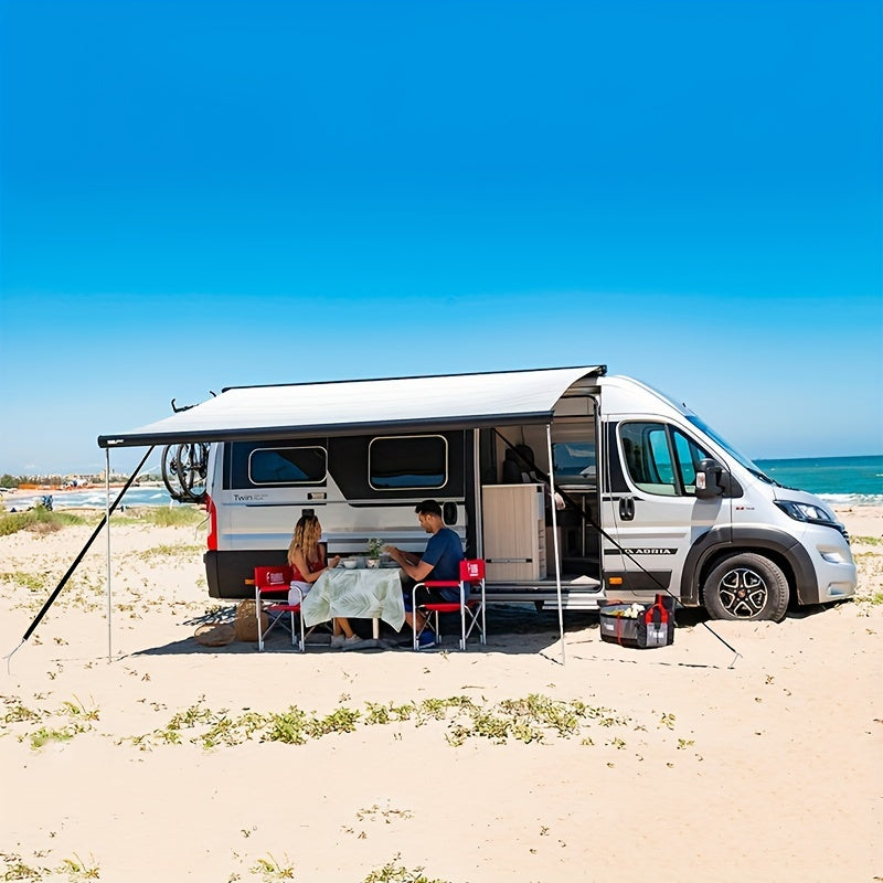 Black Tie Down Kit for RV Awnings Camping Outdoor Equipment