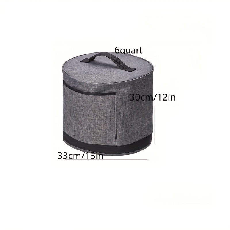 Tez tayyorlov uchun izolyatsiyalangan chang qoplami 6QT 8QT Instant Pot uchun, oson tozalash va asboblar uchun cho'ntak bilan