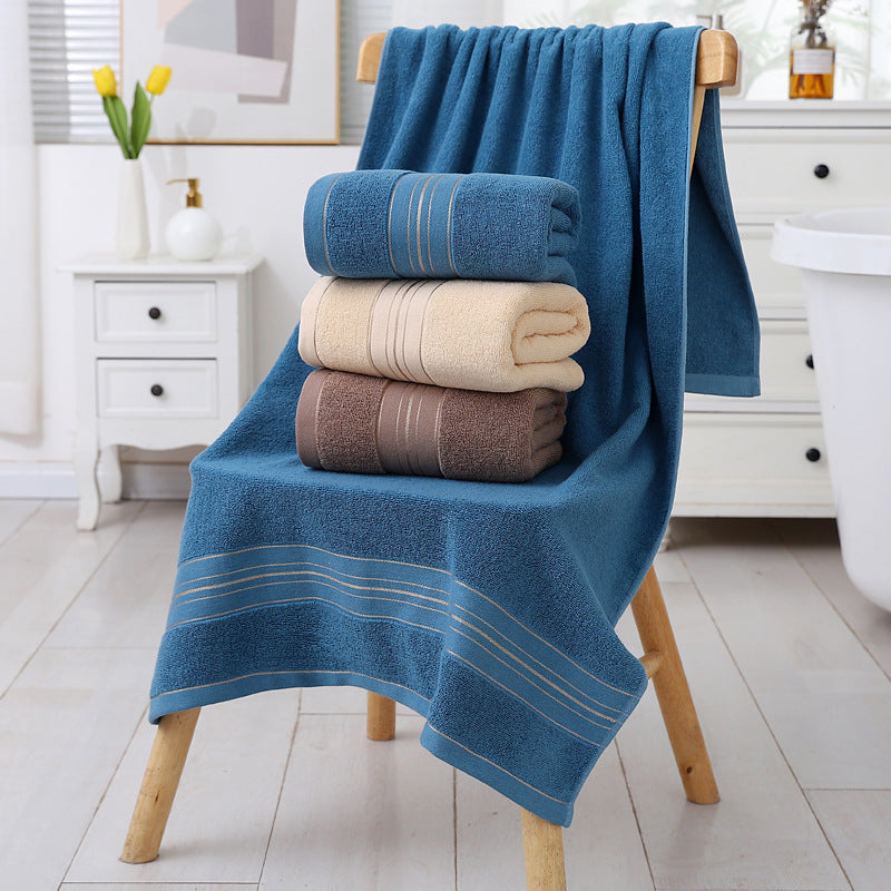 Cotton Bath Towels 3 Colors 68x139 cm Highly Absorbent