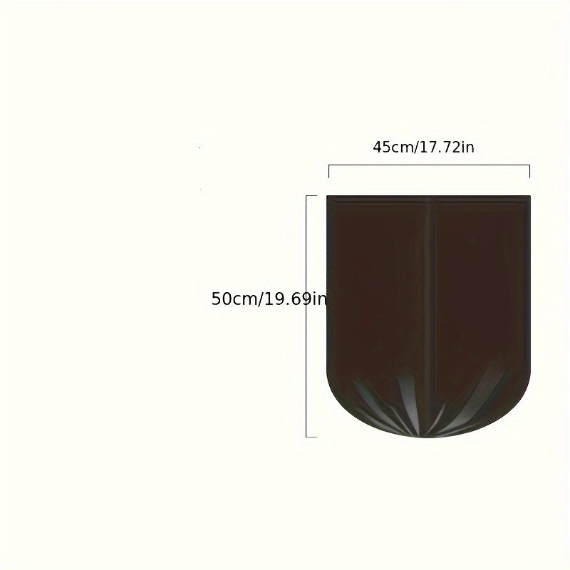 100 Black Garbage Bags 180g Heavy Duty Trash Bags for Home Office Car