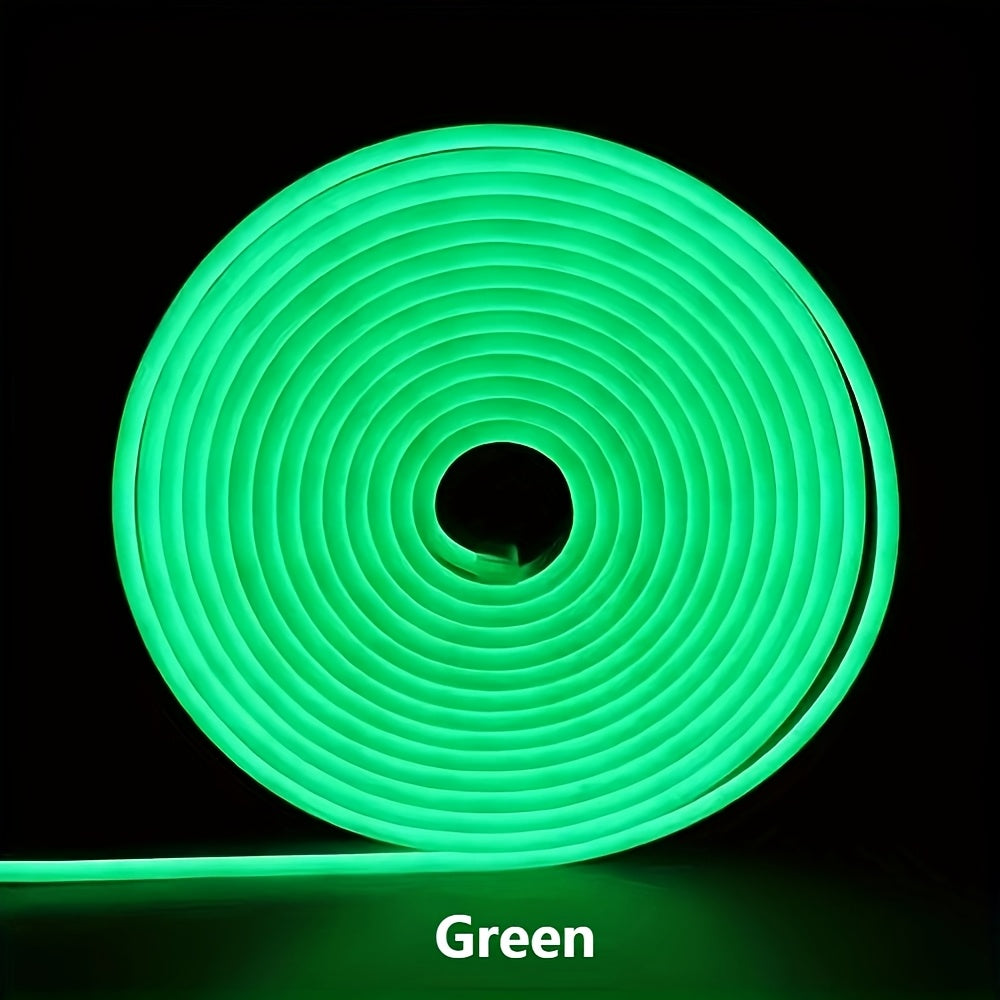 12V LED Neon Flexible Strip Light 5 Meter Indoor Outdoor Advertising Sign Ambient Lighting