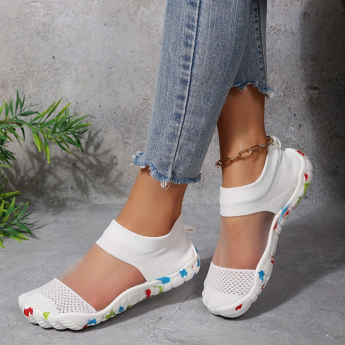 Women’s Casual Sports Shoes for Indoor Training, Water Wading, and Jogging