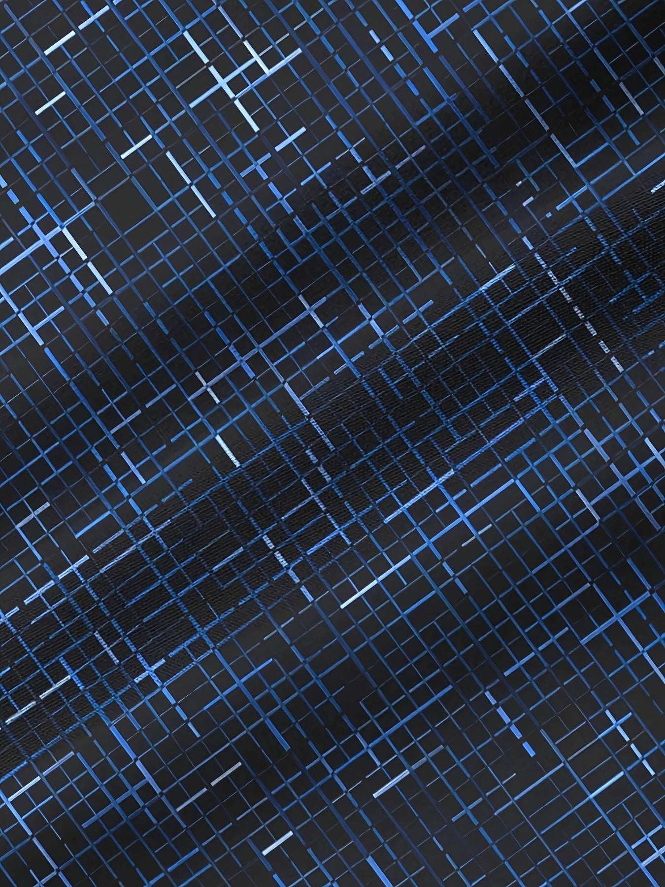 Men's Plus Size Short Sleeve Geometric Print Shirt with Button Front and Pocket