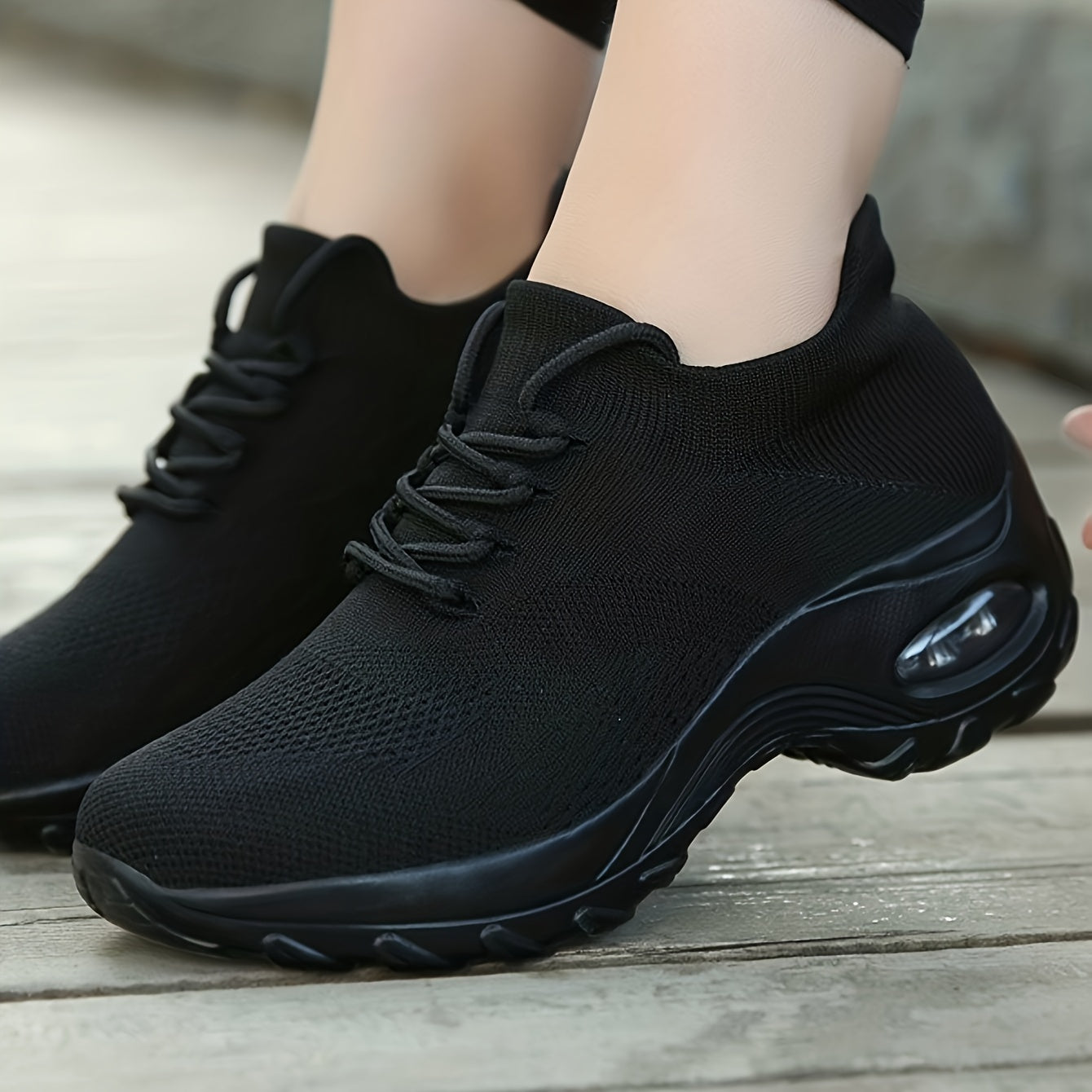 Ayollar uchun kundalik sport poyabzali nafas oladigan yurish sneakerslari