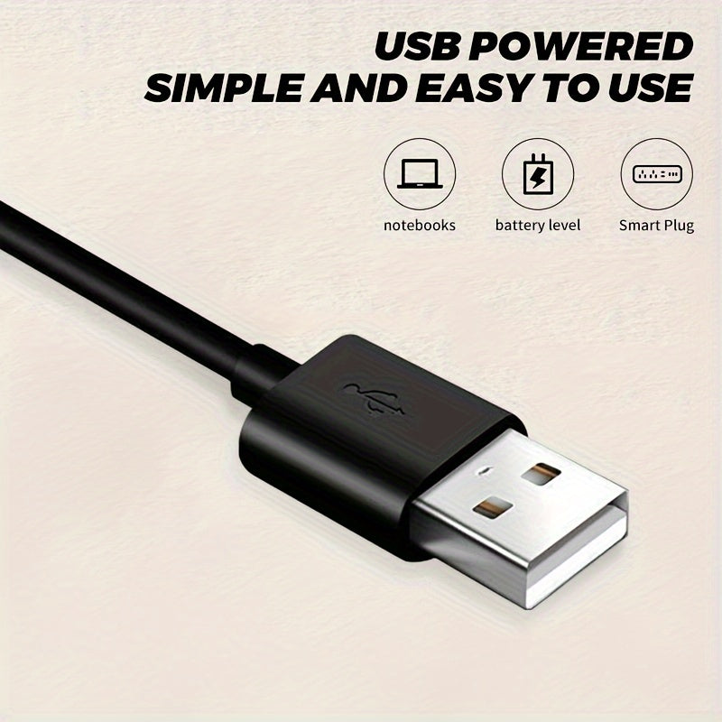 Portable USB Heated Coffee Mug Warmer Pad with Thermostat and Durable Material