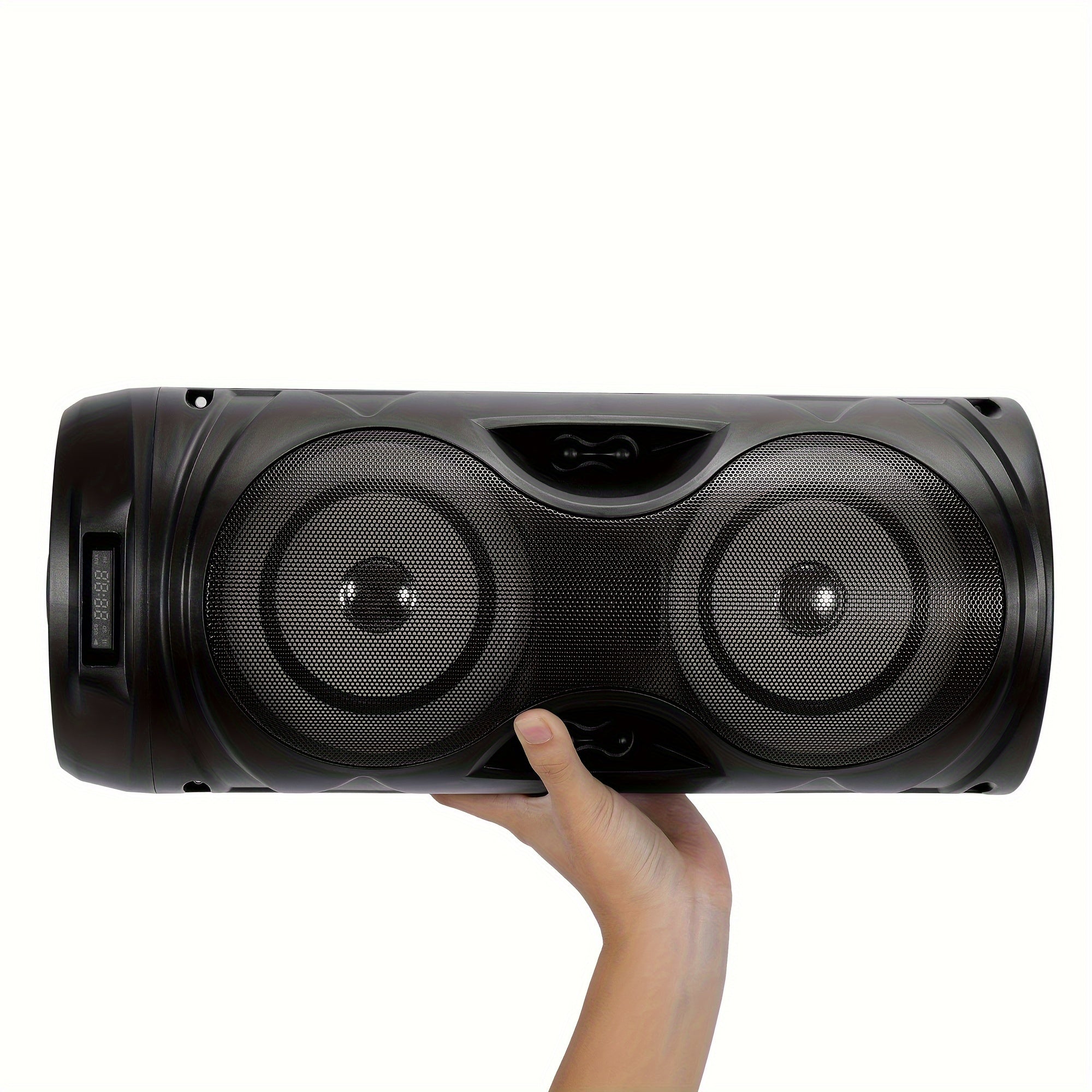 Wireless Speaker with Subwoofer and Disco Light for Outdoor Parties