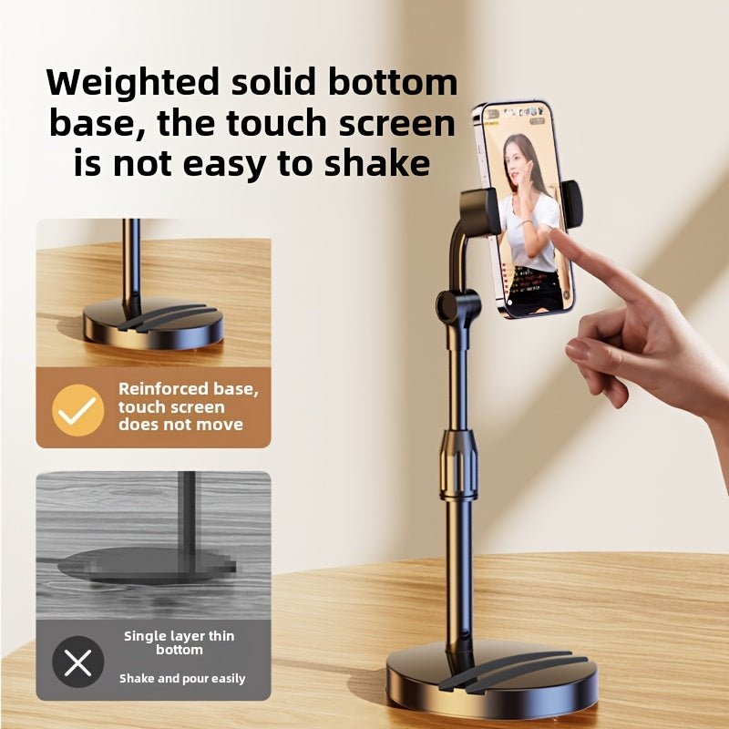 Adjustable Desk Stand for Cell Phone and Tablet Fits Devices 8.89cm-17.78cm