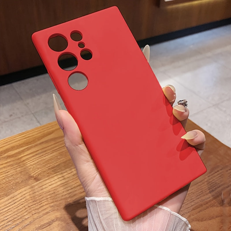 Liquid Shockproof TPU Phone Case for Samsung S25 Ultra and Other Models