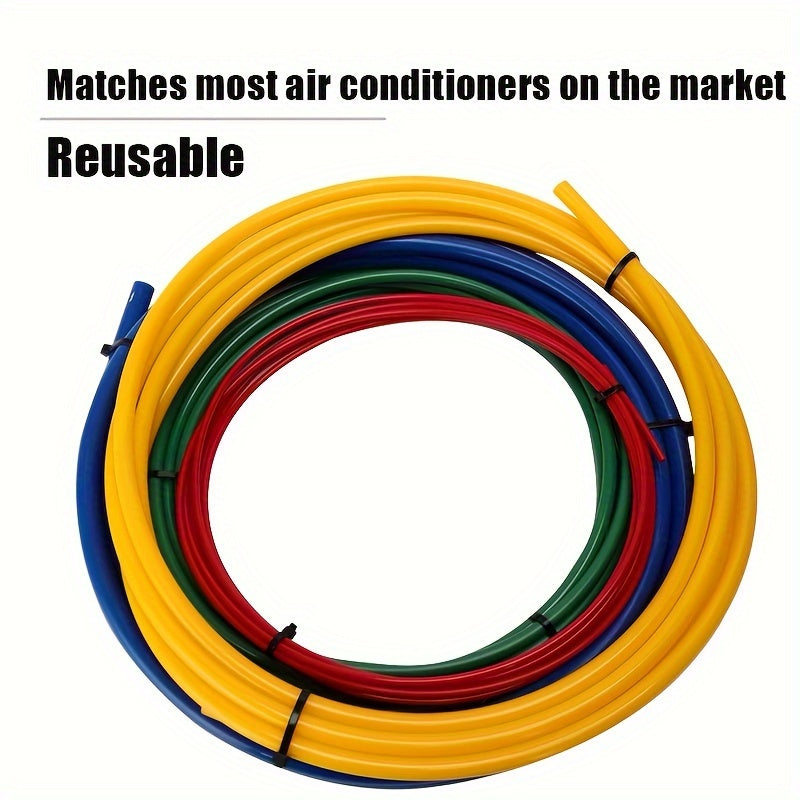 Manga de aislamiento de cobre para tuberías 3m flexible resistente al calor para sistemas HVAC