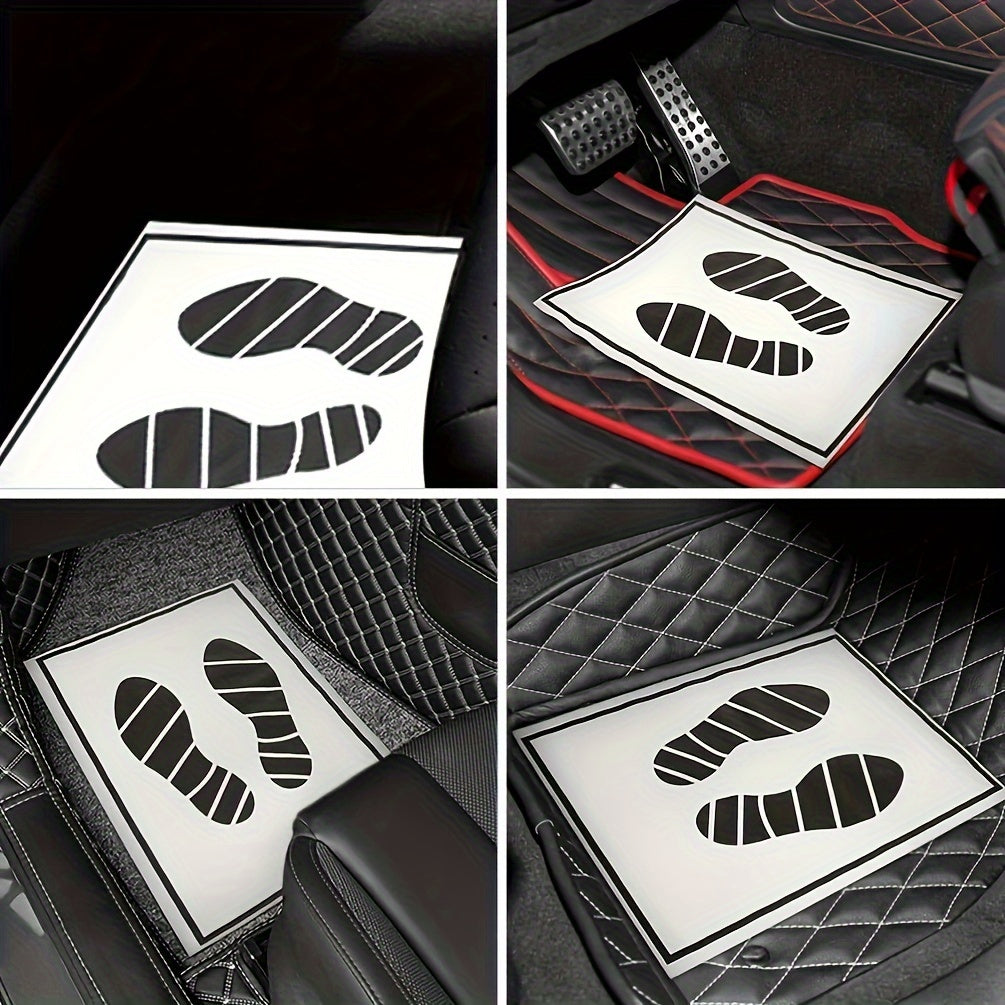 30Pcs Disposable Waterproof Car Floor Mats for Vehicles Mechanics and Dealerships