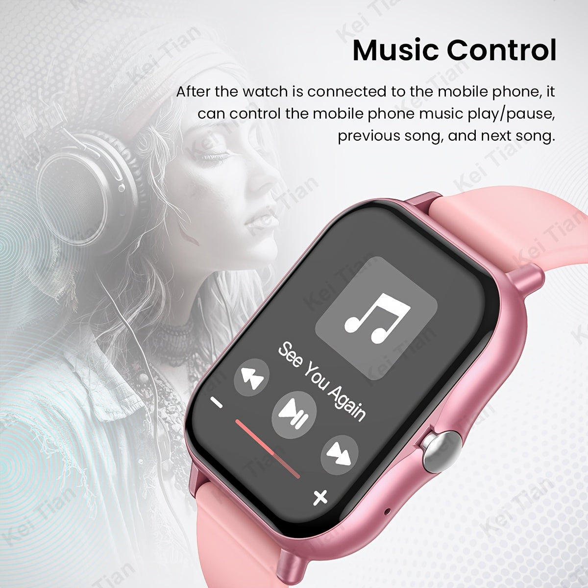 Unisex Smartwatch with Wireless Calling and Sports Features 1.83 Inch TFT Screen