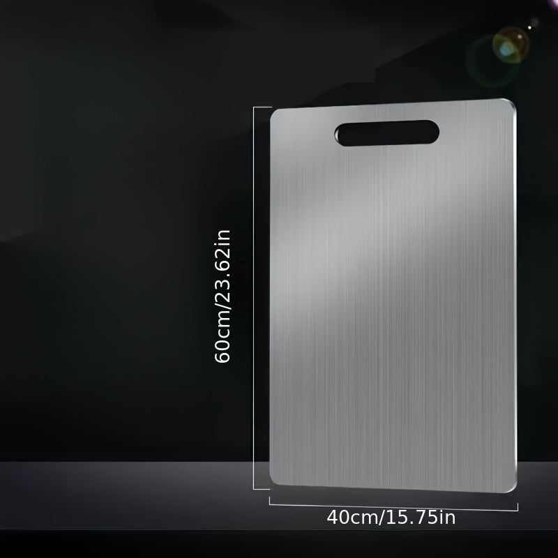 Доска для нарезки из нержавеющей стали 304, двухсторонняя, утолщенная, для кухни и ресторана