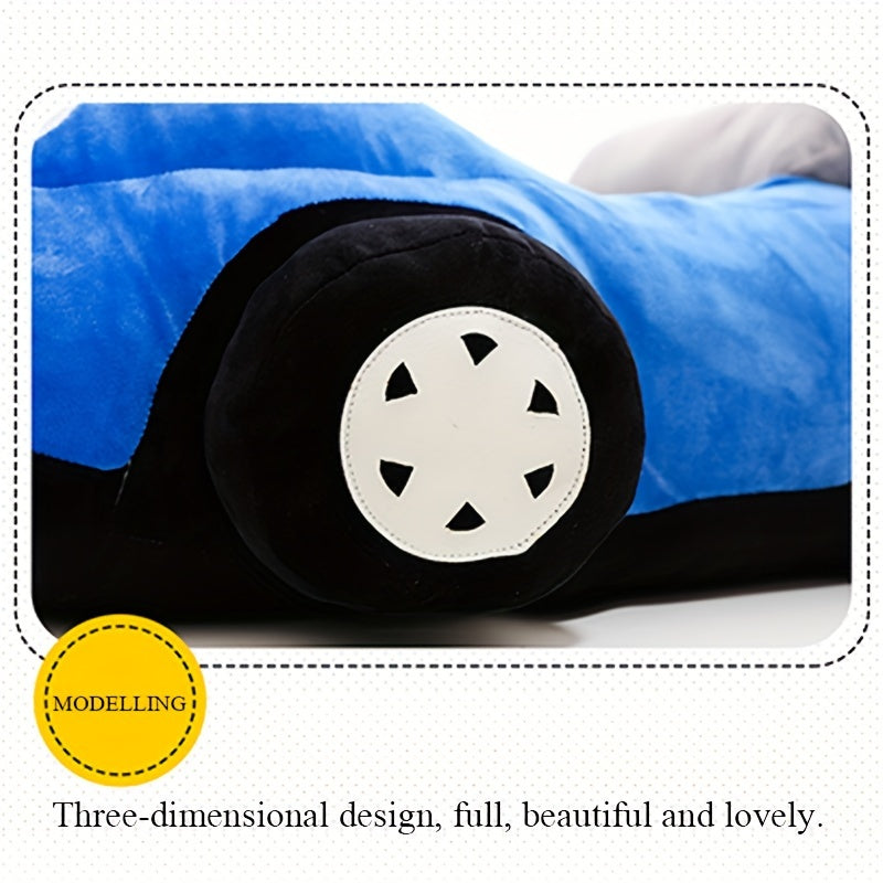 Bolalar uchun avtomobil shaklidagi yumshoq o‘rganish kreslasi, 3-14 yosh uchun, o‘yin xonasi uchun yumshoq buriladigan divan