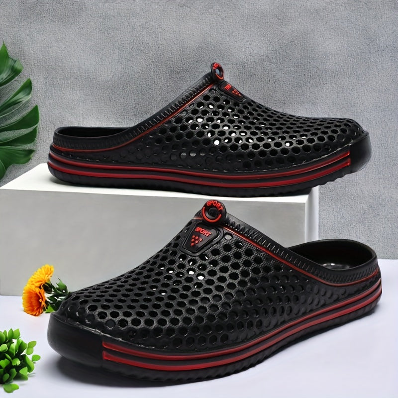 Women's Plastic Clogs with Unique Design for Casual Wear
