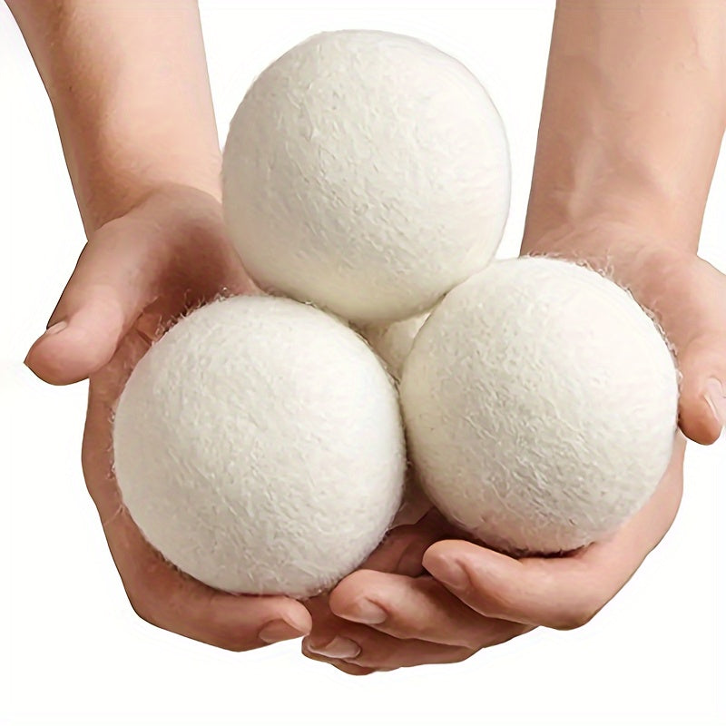 3 Pack Laundry Dryer Balls Reusable Fabric Softener Alternative Clothes Dryer Aid