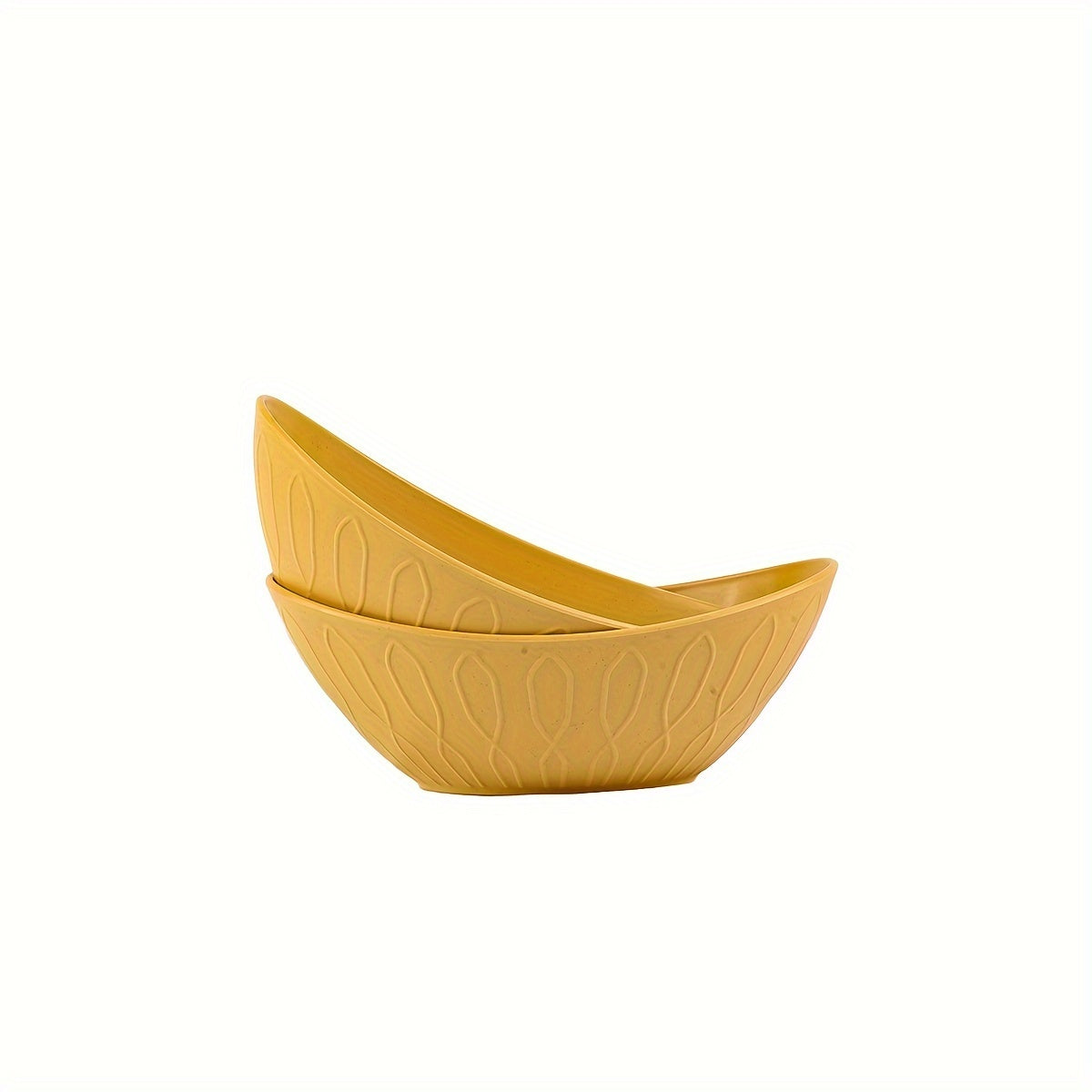 Unbreakable Yuanbao-Shaped Bowls Set for Oatmeal Salads and Pasta Kitchen Dining