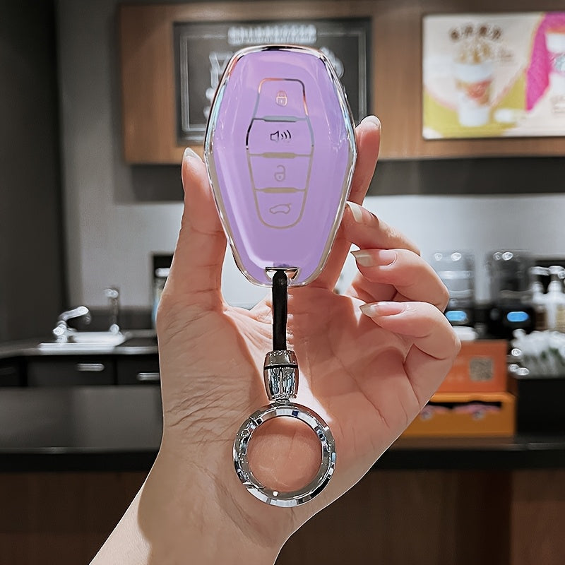 Premium TPU Key Fob Cover for Car Remote Protects Scratch-Resistant Durable Shell