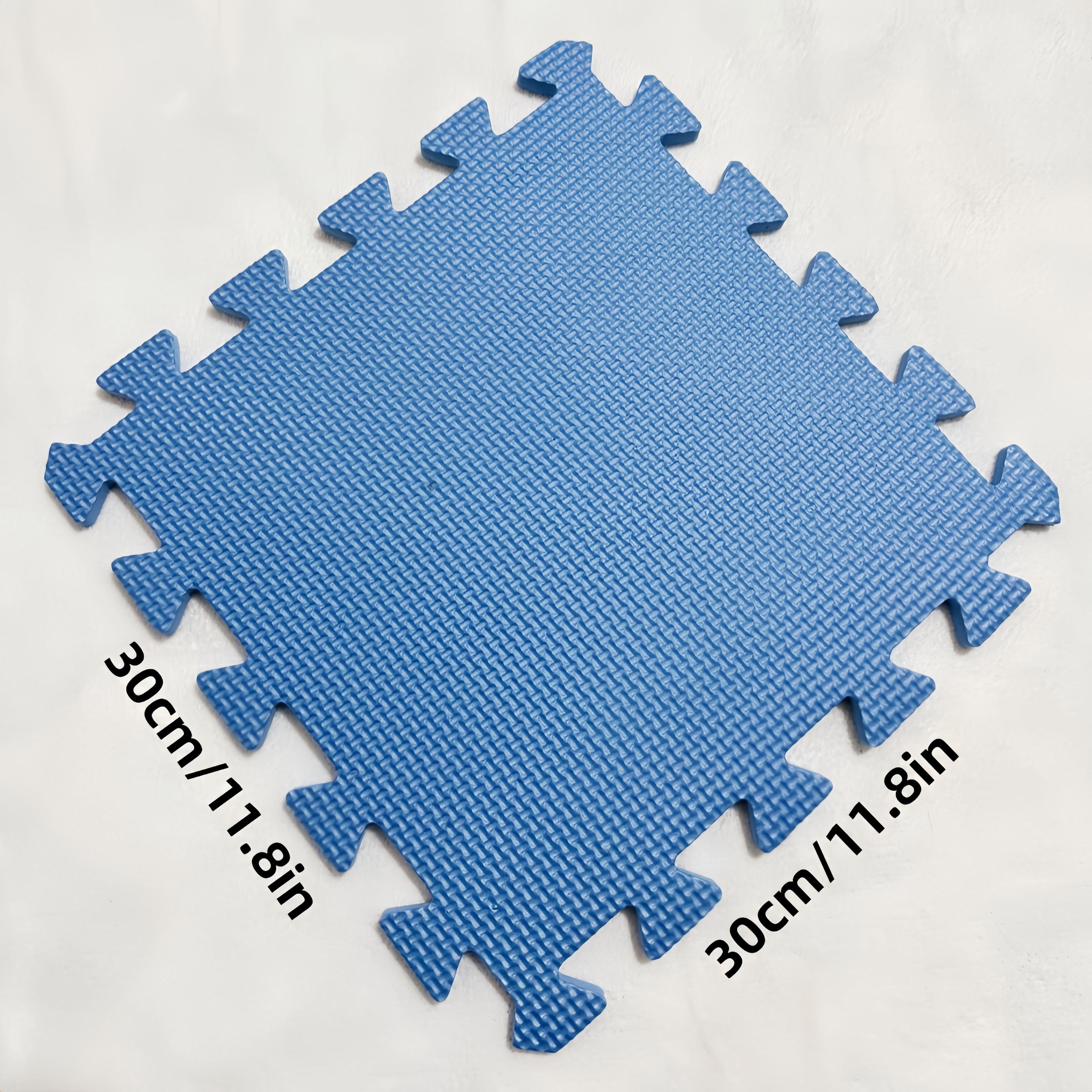 48 dona bir-biriga yopishadigan ko'pikli pol matosi 30.48cm, suv o'tkazmaydigan, sirpanmaydigan, ichki va tashqi foydalanish uchun mos