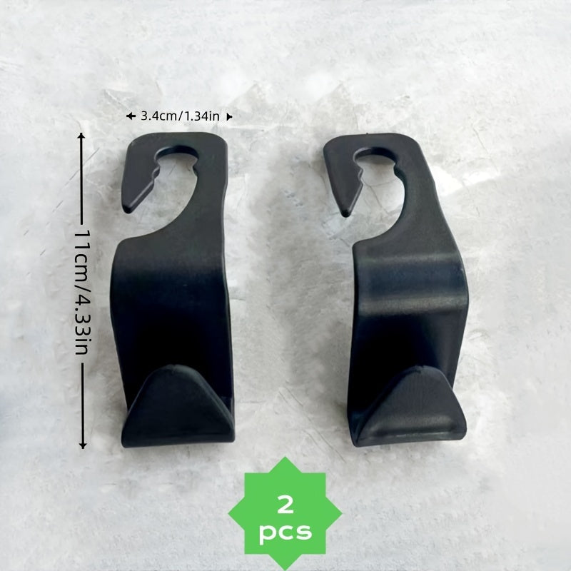 Gancho organizador trasero para asiento de coche, multiusos, interior del coche, gancho oculto trasero