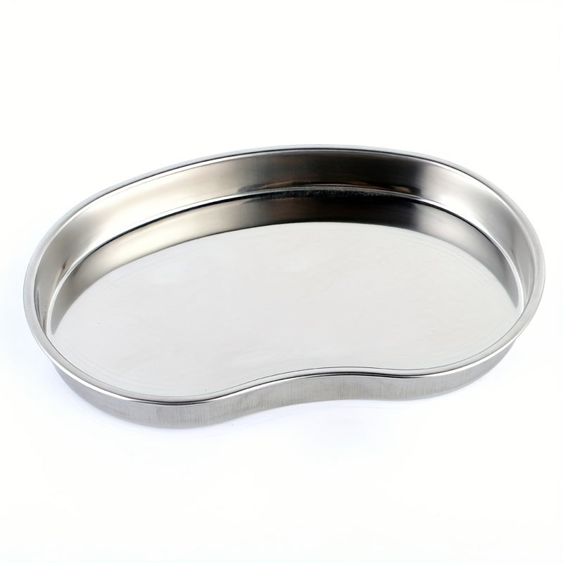 Stainless Steel Medical Instrument Tray for Tattoo, Dressing, Salon and Laboratory Use
