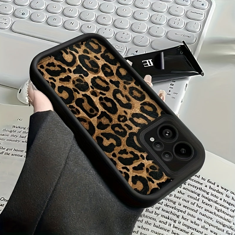 Full Screen Leopard Print TPU Phone Case for Samsung Galaxy S and A Series