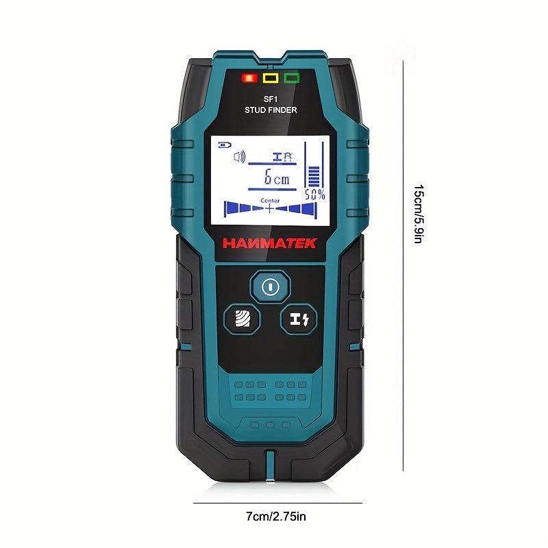 Wall Scanner Detects Studs Joists and Wires with LCD Display