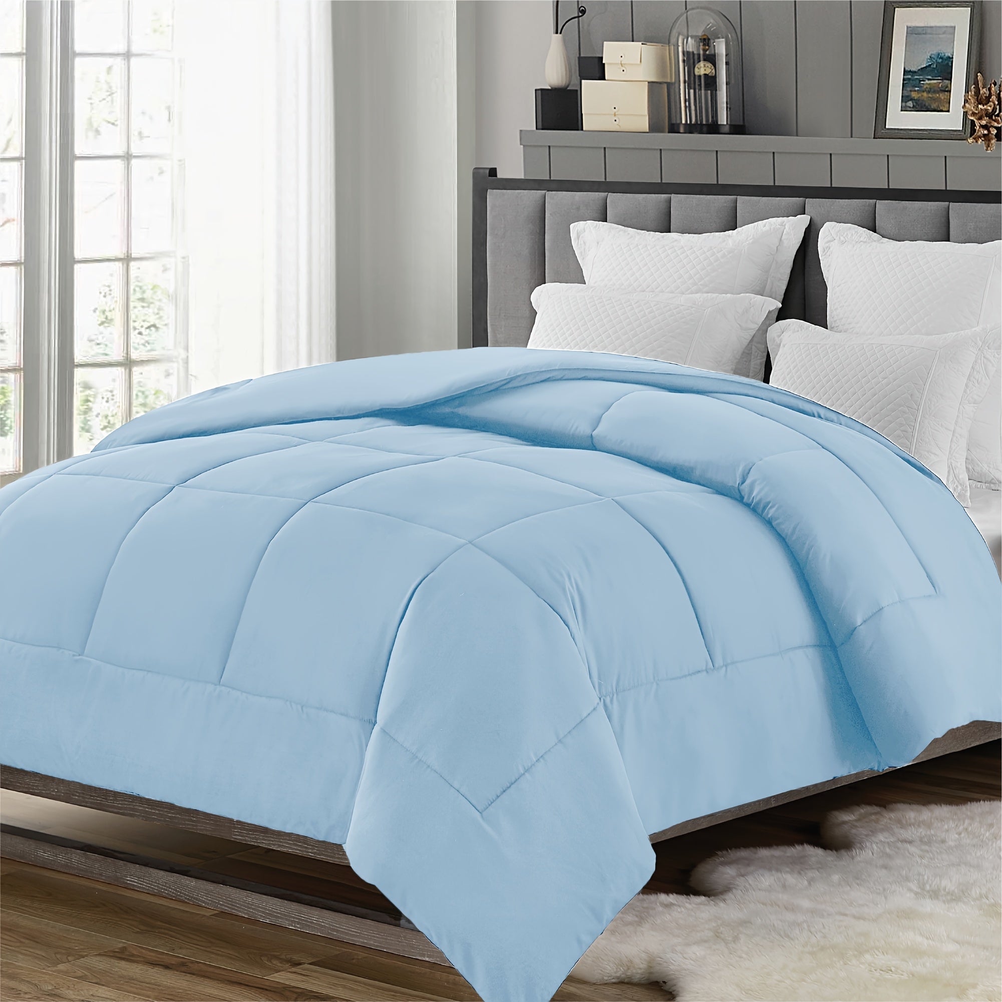 All-Season Hypoallergenic Breathable Comforter Duvet Insert for Bedding