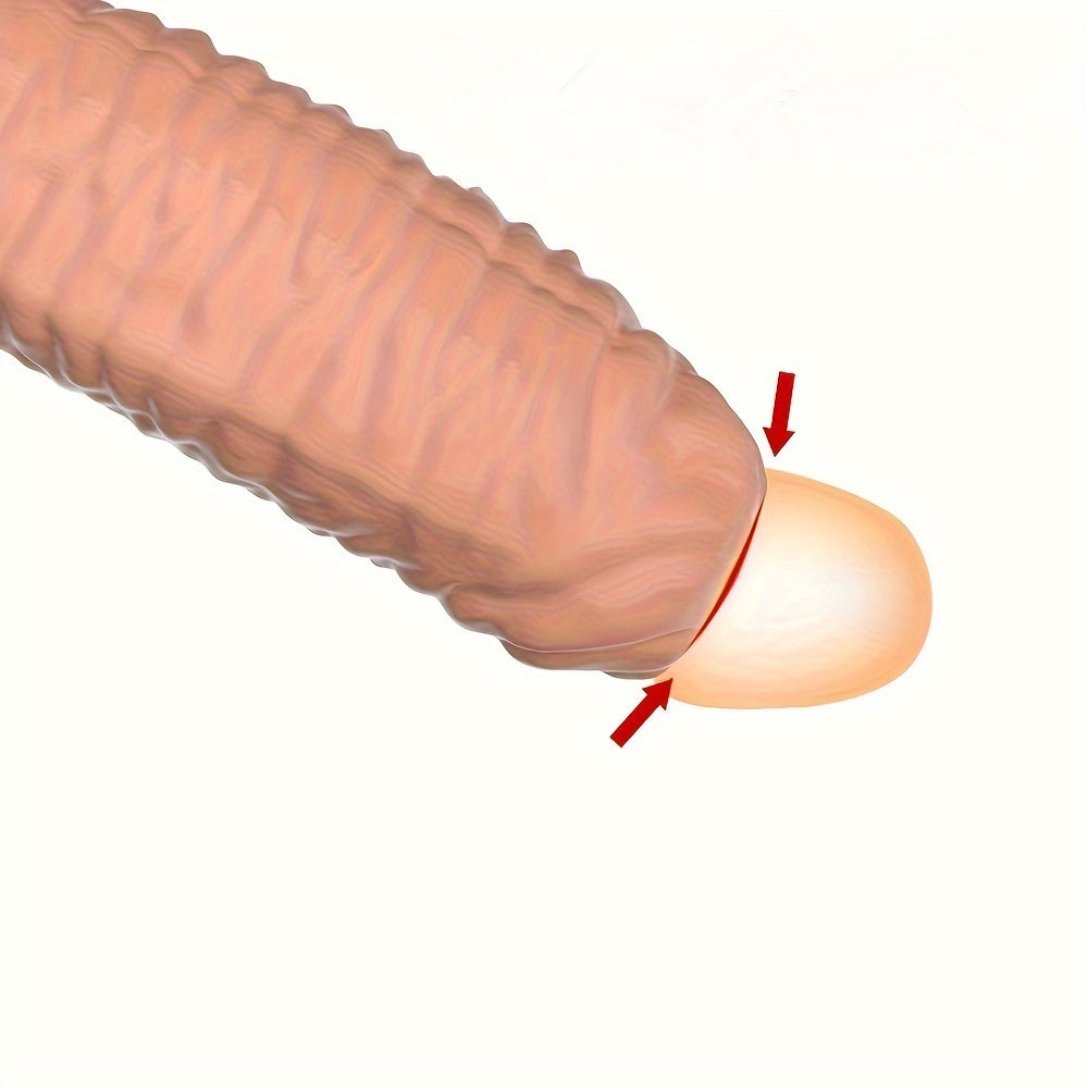 Male Lock Ring Non-Electric Durable Adult Sex Toy Sleeve