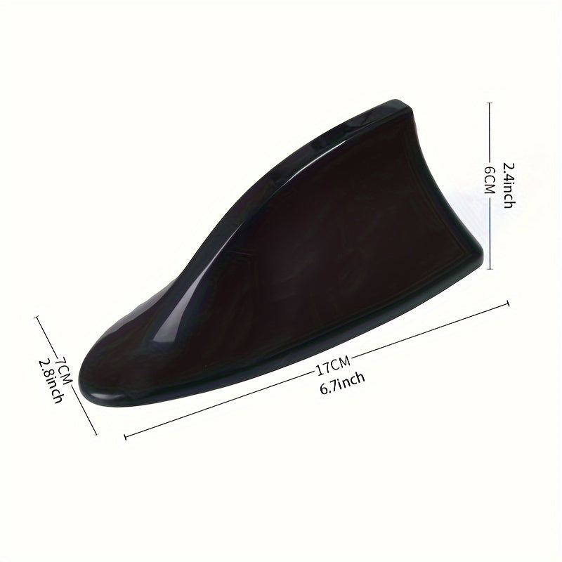 Avtomobil tashqi aksessuarlar Fin antenna qopqog'i asosini almashtirish radio signali tom bezaklari