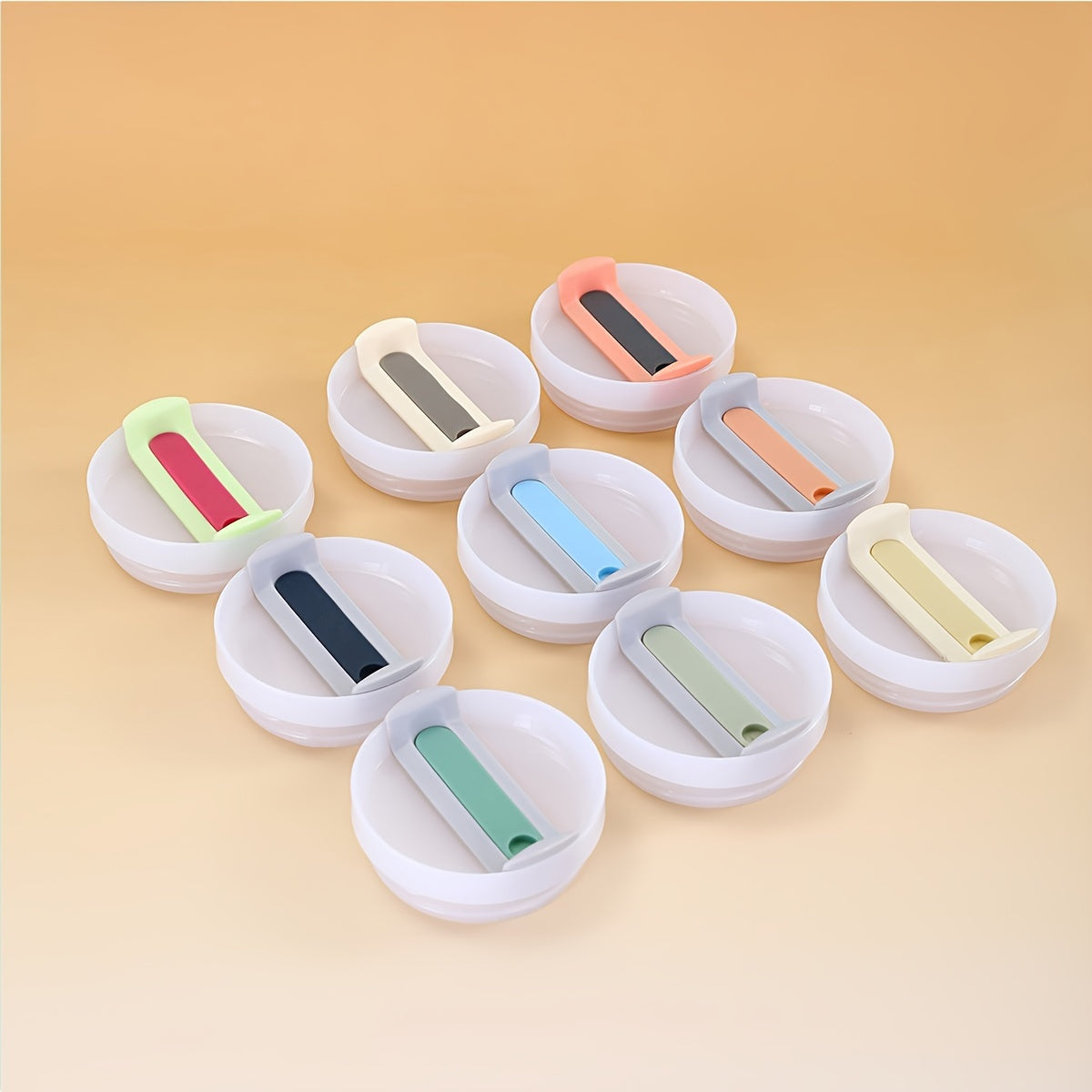 40oz Reusable Plastic Car Cup Lid Insulated Sealed Cover for Coffee and Ice Cream