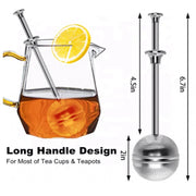 304 Stainless Steel Tea Ball Infuser for Brewing Loose Leaf Tea, Durable and Easy to Use