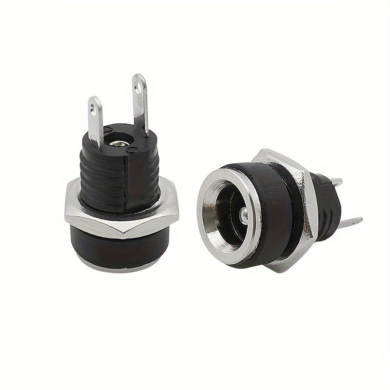 10 Pairs 5.5x2.1mm DC Power Male Female Socket Adapter Connectors for 12V