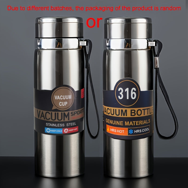 Stainless Steel Vacuum Insulated Water Bottle 800ml 27oz ichimliklarni 24 soat sovuq tutadi