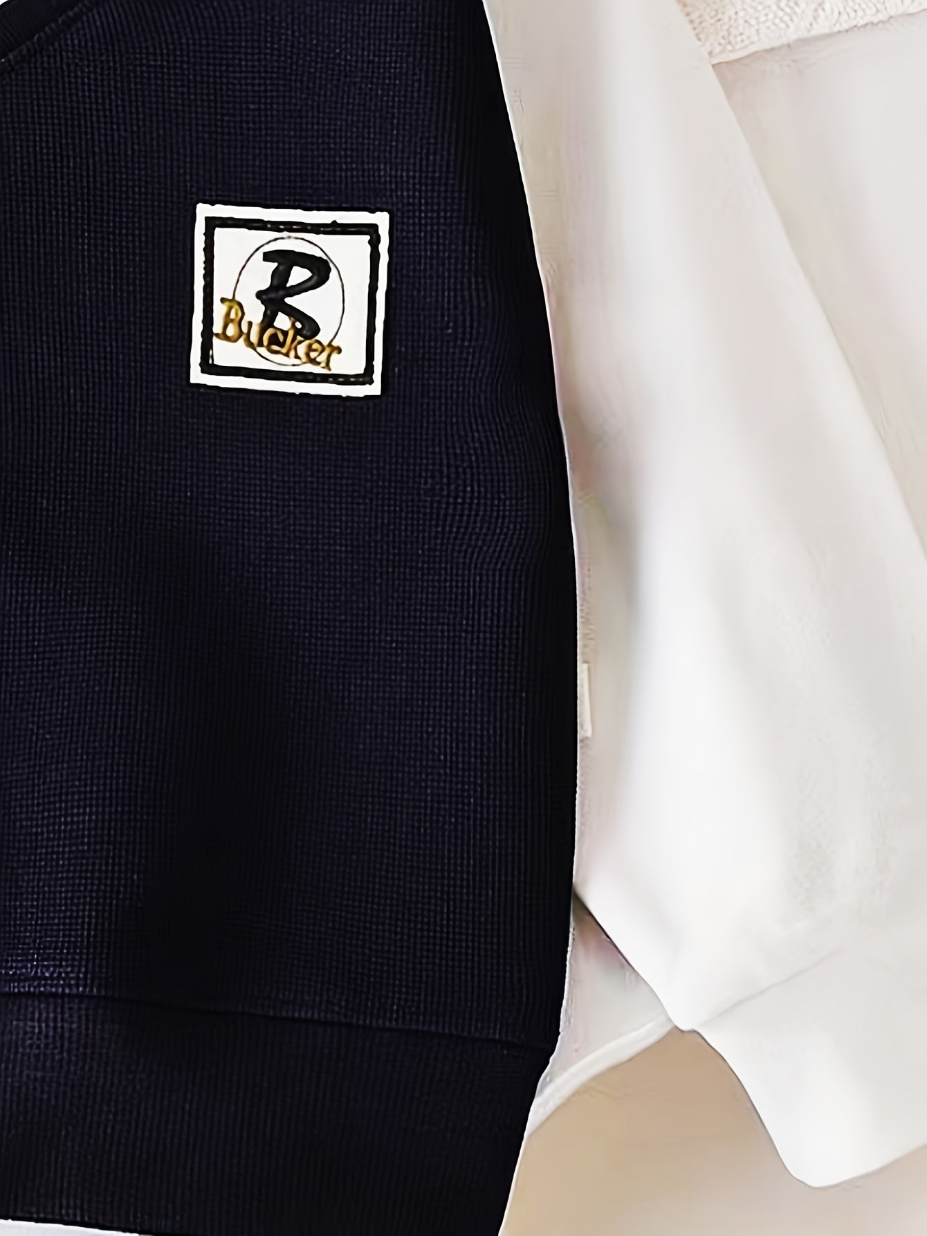 Kids Boys Color Block Sweatshirt with Hood and Stretch Fabric for All Seasons