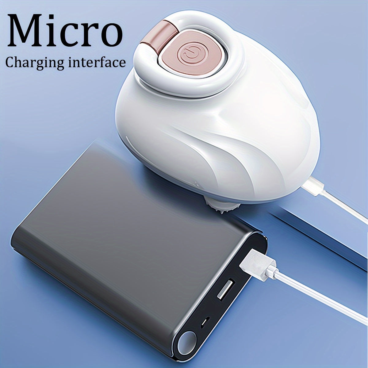 Portable Electric Scalp Massager with Moveable Claws Rechargeable Body Pressure Relief