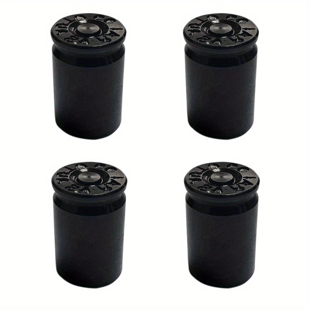 4 шт. серебряных колпачков на вентиль шины для автомобиля, грузовика, мотоцикла, велосипеда, крышка от пыли