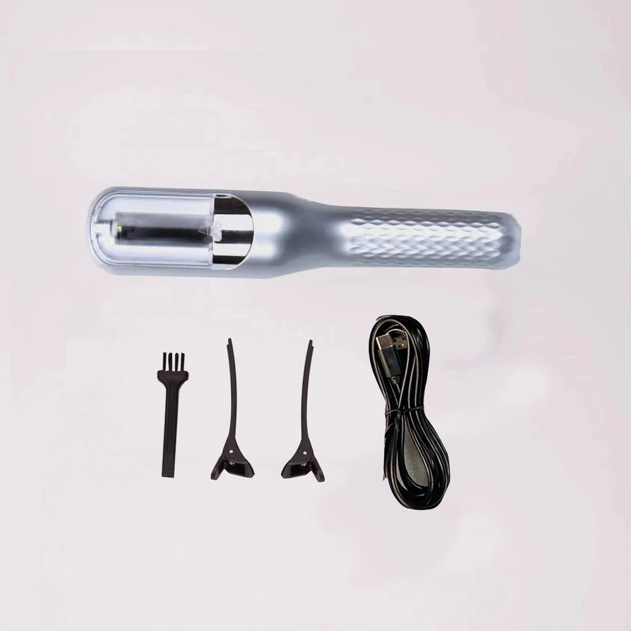 Portable USB Rechargeable Hair Clippers for Split End Repair