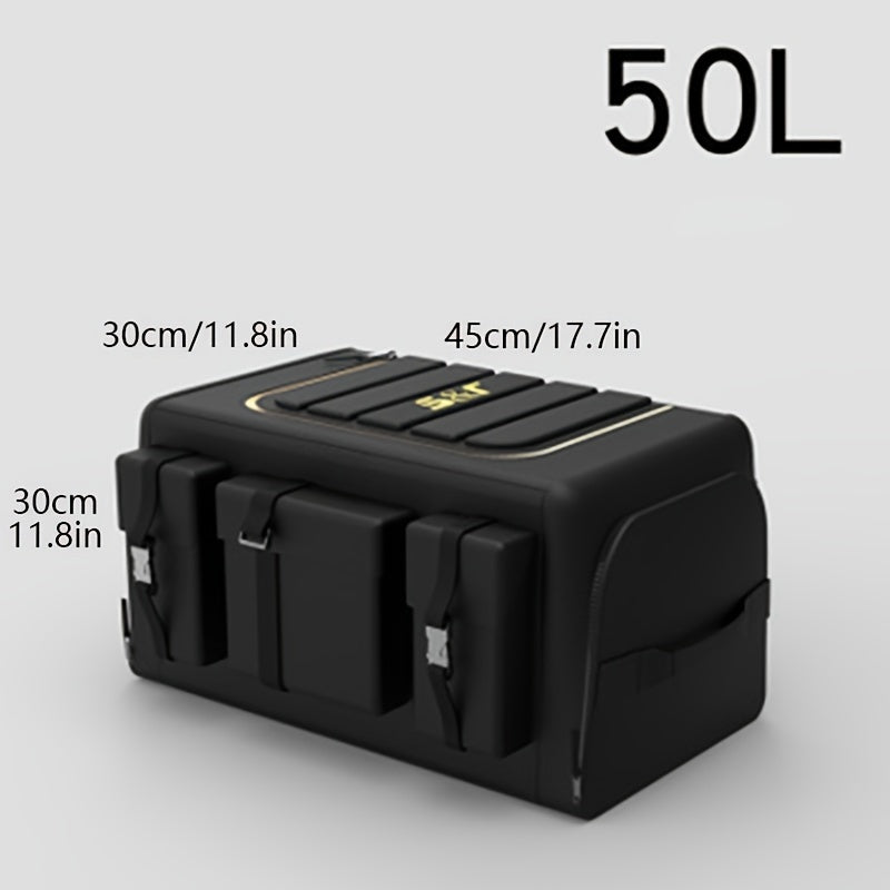 Folding Car Trunk Storage Box Organizer Oxford Material Universal Fit