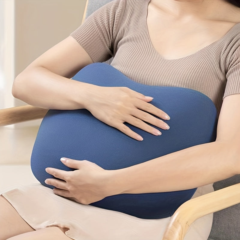 All-in-One Lumbar Massage Pillow with Shoulder Neck Back Waist Kneading Memory Cotton