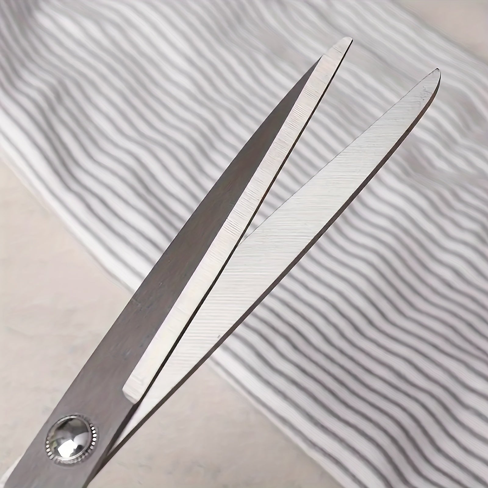 Stainless Steel Scissors with Thick Blades Non-Slip Grip for Paper Fabric Leather