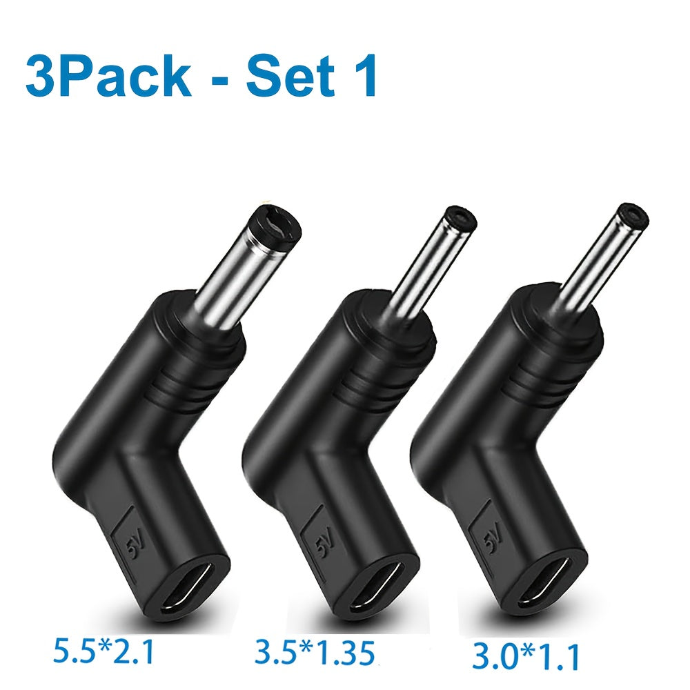 Adaptador de corriente USB-C a DC 5V para portátiles, enrutadores, bancos de energía, iluminación LED, altavoces