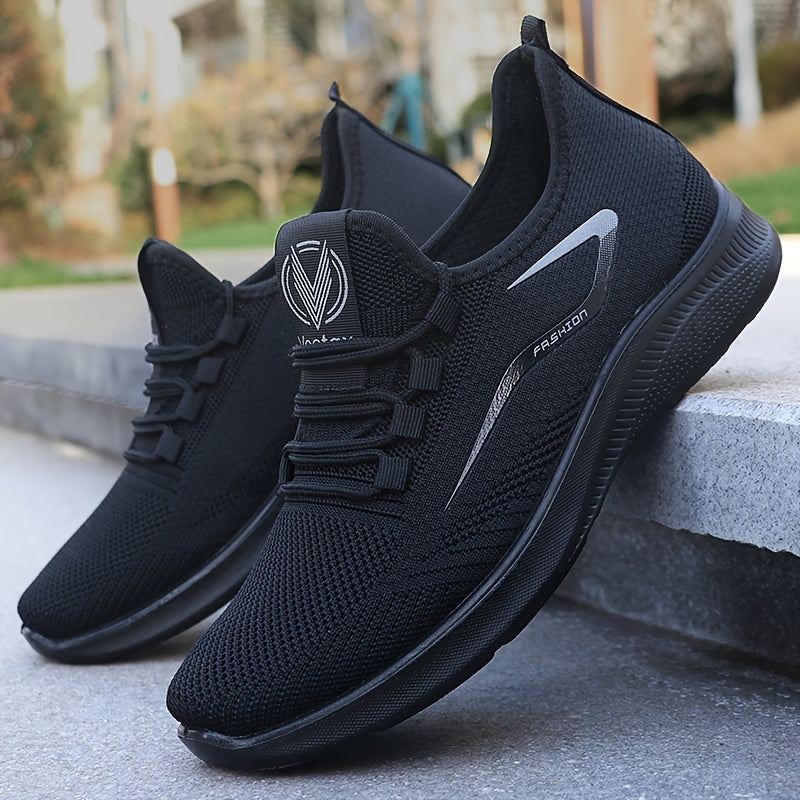 Men's Breathable Slip-On Sneakers for Outdoor Training Running Casual All-Season