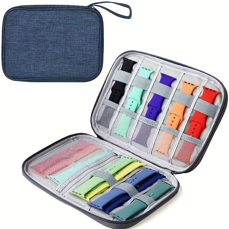 Travel Watch Storage Box for Organizing Straps and Small Accessories