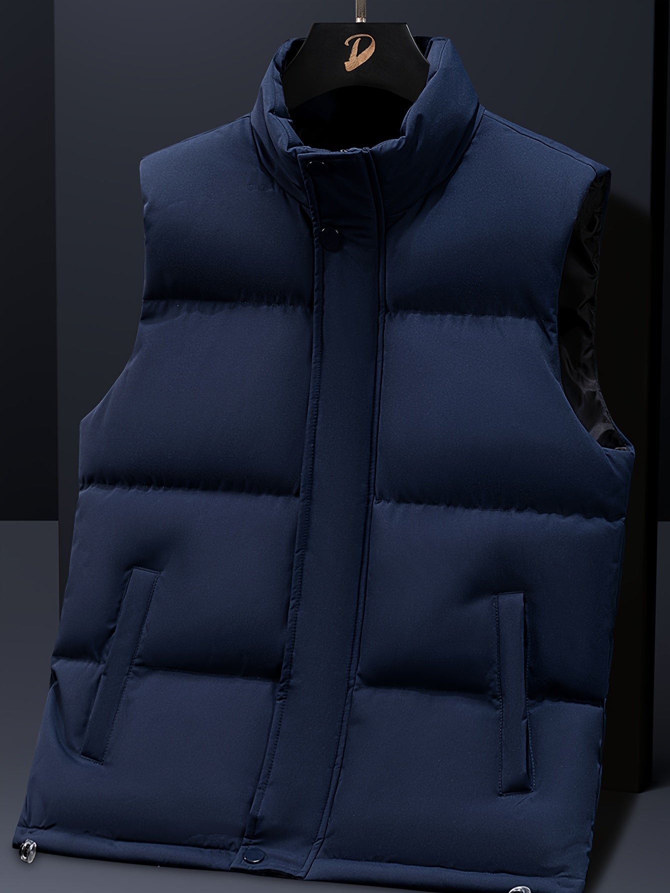 Erkaklar uchun mustahkam rangli jilet, turli xil ko'ylaklar bilan - Kuz va Qish uchun ideal, Polyester, mashinada yuvish mumkin