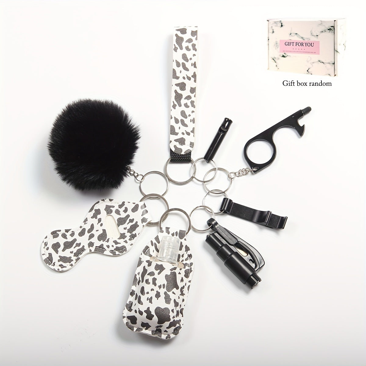 Men's Safety Protection Set with Gift Box, 8-Piece Protective Accessories